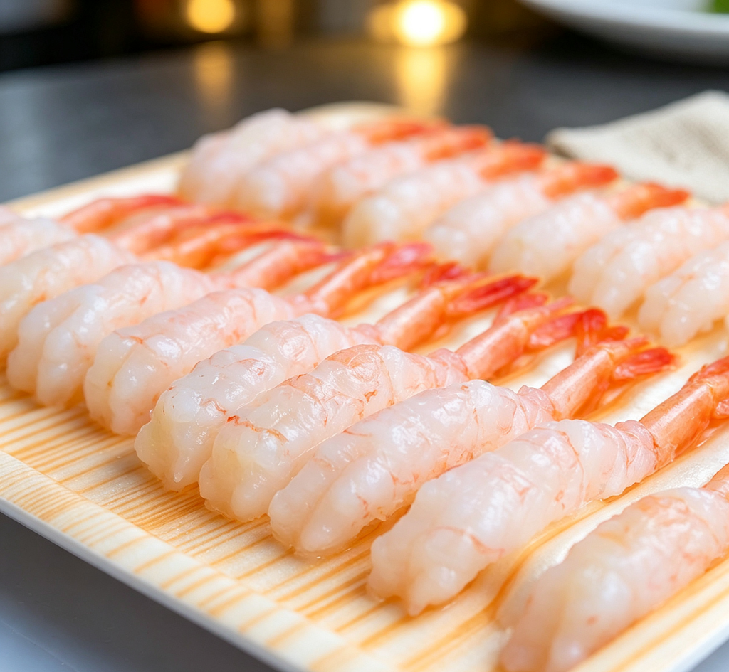 Delicate and Fresh Shrimp Sushi - Perfect for Any Occasion