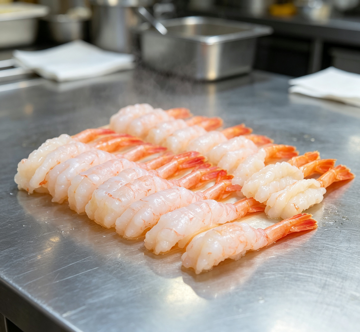 Delicate and Fresh Shrimp Sushi - Perfect for Any Occasion