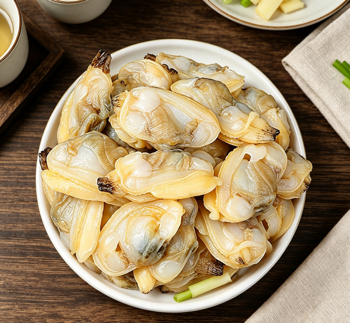 Freshly Prepared Scallops