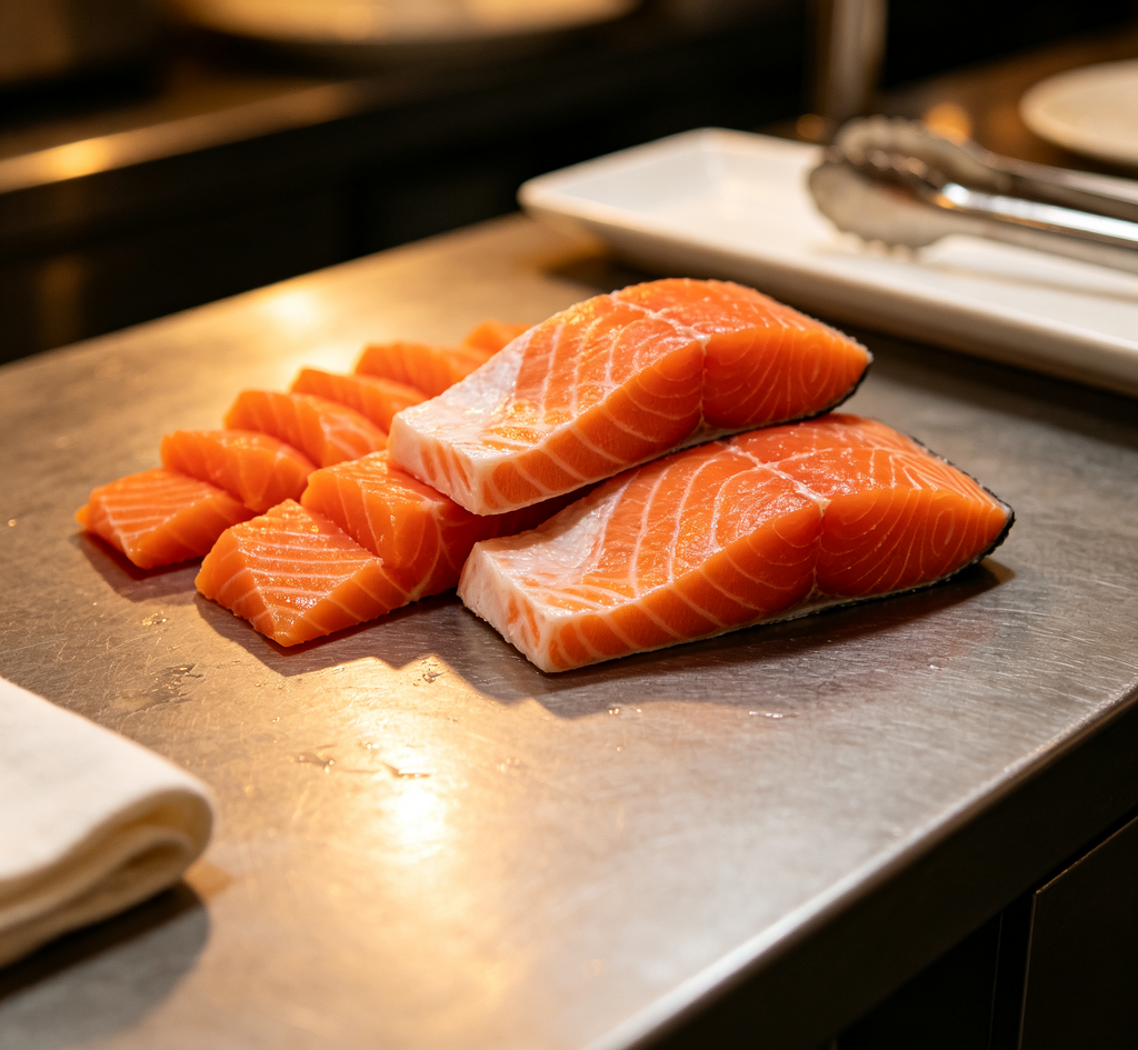 Fresh Wild Salmon Fillets
