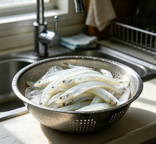 Delicate Silver Sprats