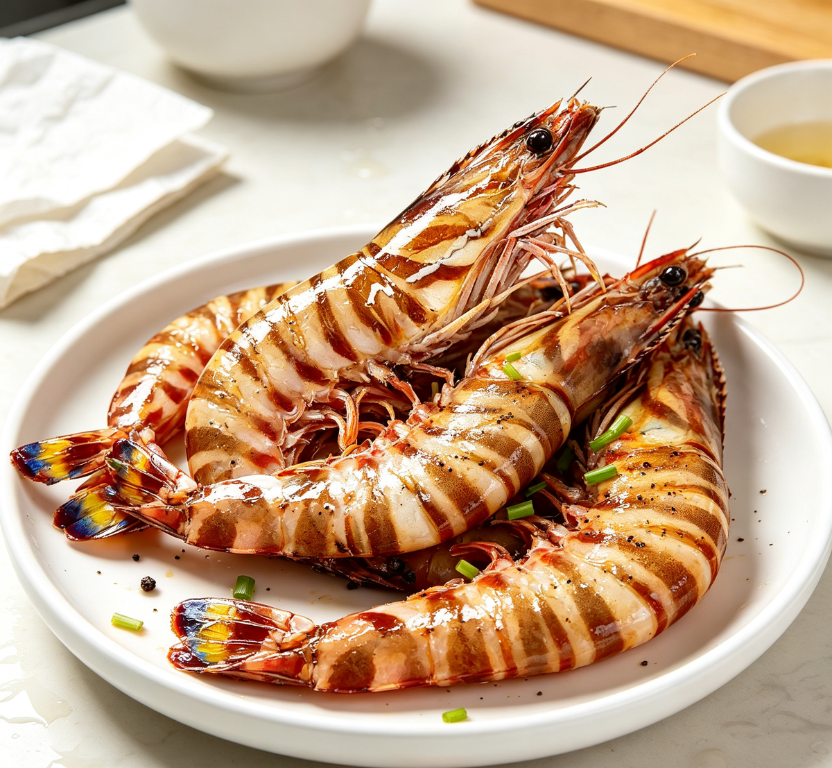 Royal Tiger Prawns & Lobster Tail Duo