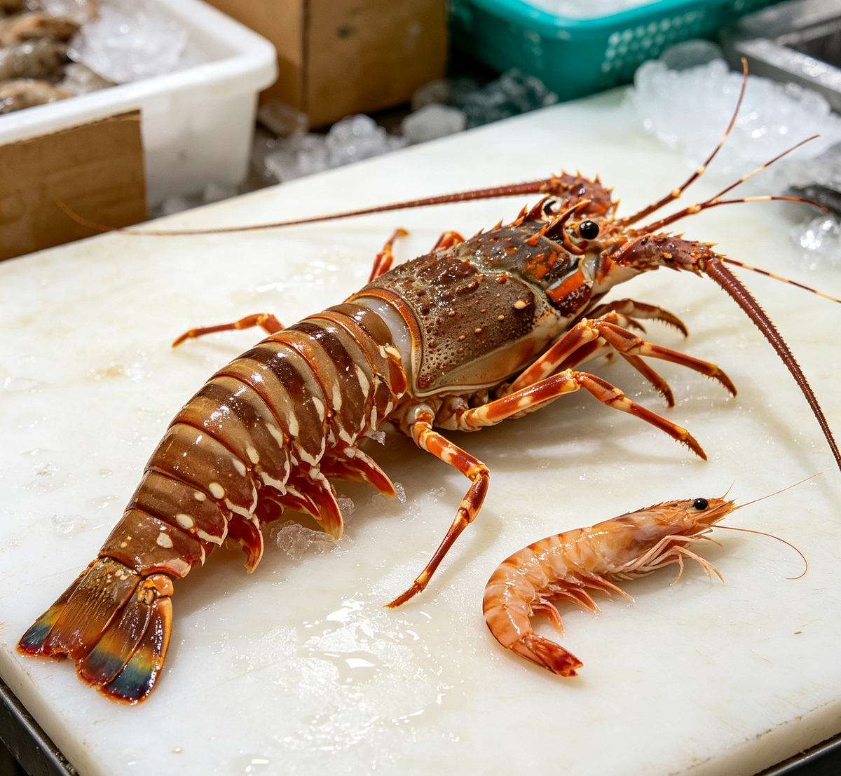 Royal Tiger Prawns & Lobster Tail Duo